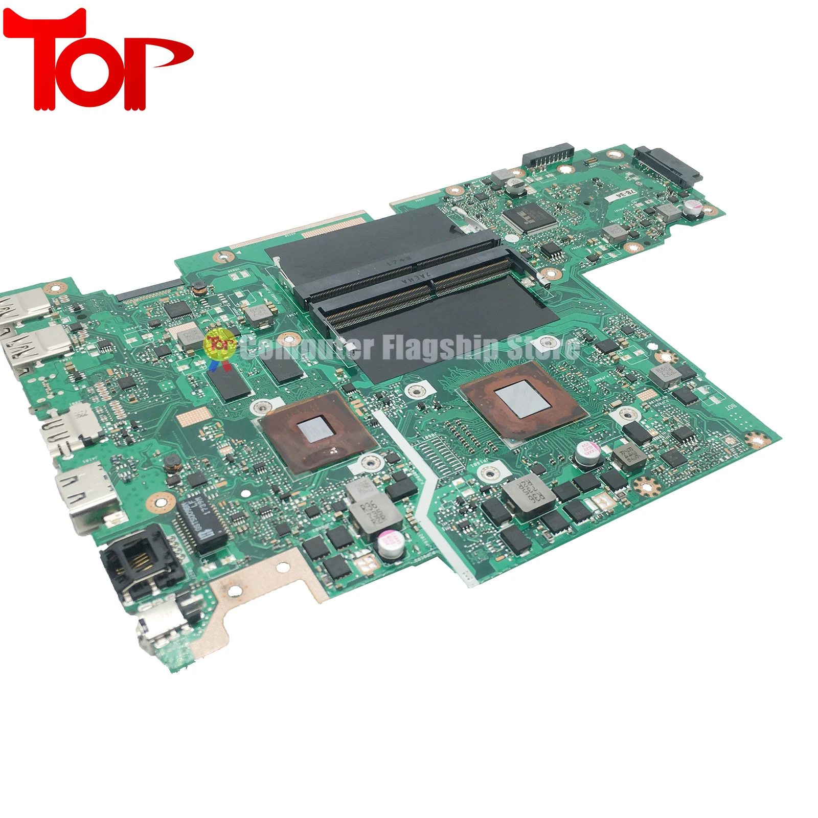 KEFU-Laptop Motherboard para ASUS, X542B, X542B, X542BP, X542BA, E2-9000, A6-9220, A9-9420, UMA, R5-V2G, 100% Trabalho Testado