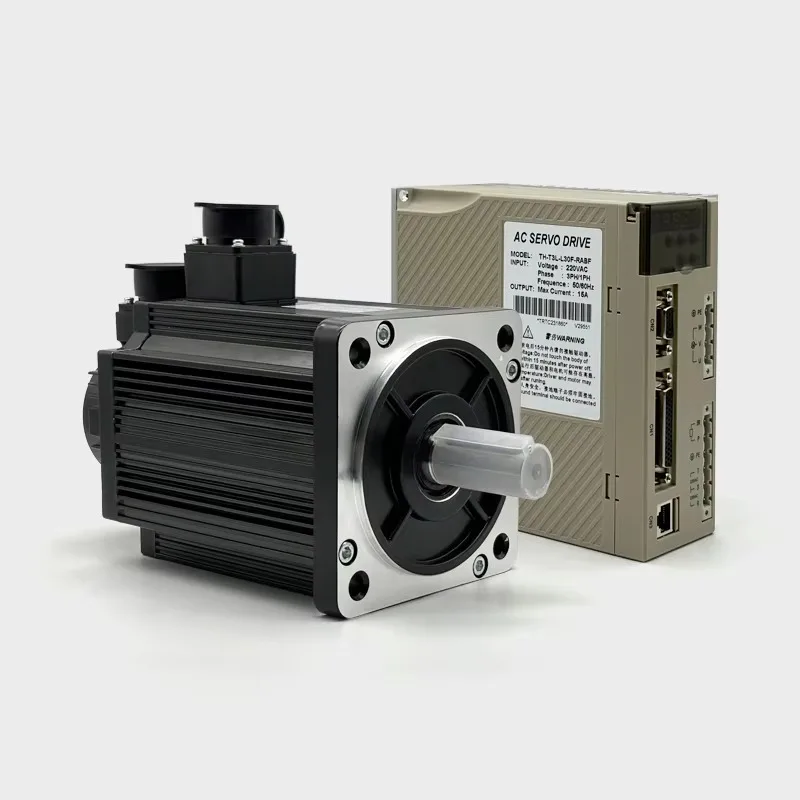 1KW 4N.M 2500RPM CNC Ac Servo Motor with Drive Kit Single-Phase 220V Ac Servo Drivers Waterproof Protection