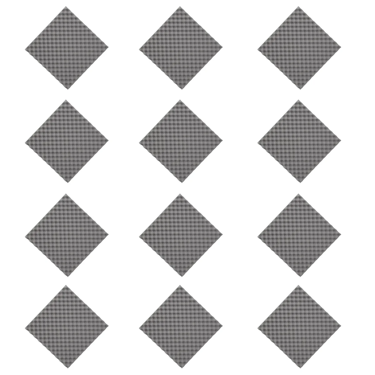 12 Pack Egg Crate Soundproof Foam Panels 1.2inch X 20inch X 20inch Acoustic Foam for Home & Pro Studios