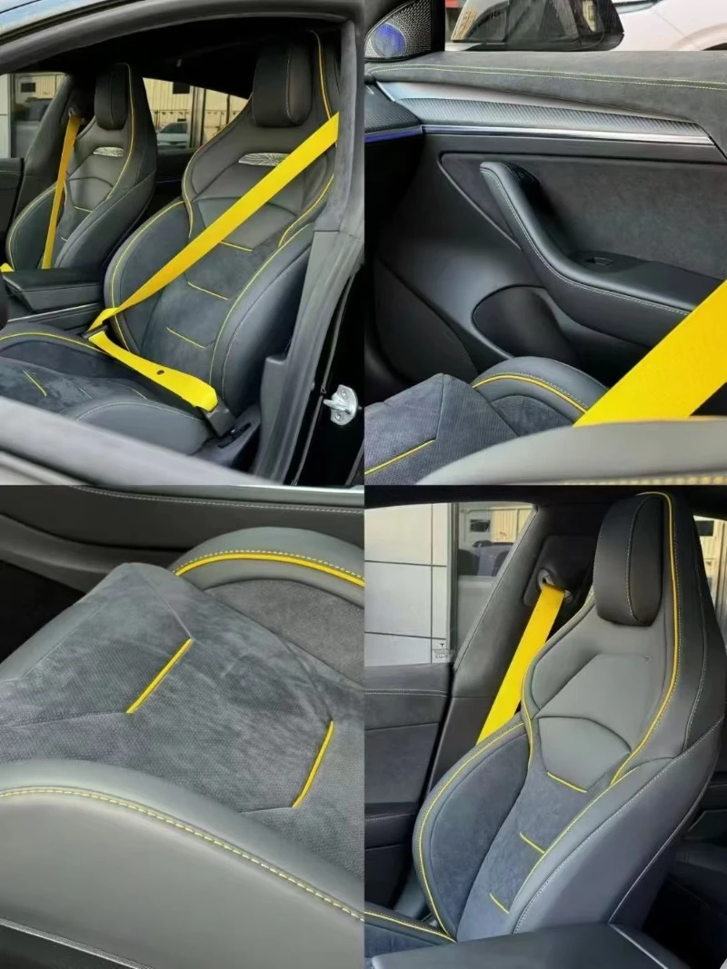 Tela acolchada bordada duradera, piel sintética de Pvc automotriz, personalizada para alfombrillas/fundas de asientos de coche, tapicería