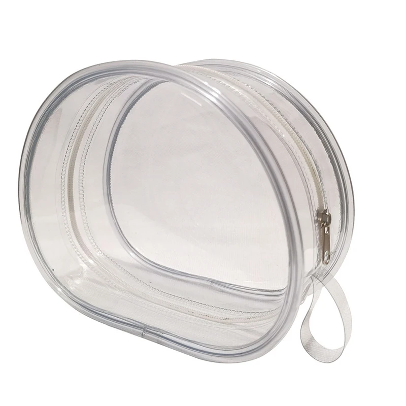 

1PCS Transparent Semi-Circular Multifunctional Storage Bag Doll Display Dustproof Organizer Bags