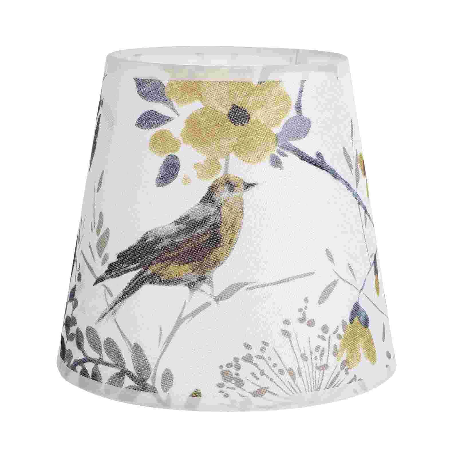 Linen Cloth Lampshade Table Lamp Lampshade Lamp Holder Lamp Cover