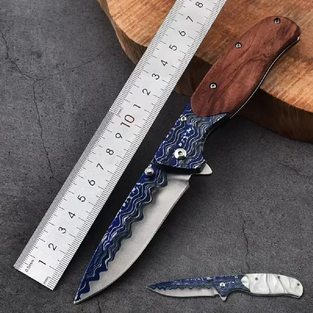 

Outdoor multi-function folding knife, stainless steel knife, EDC portable pocket knife, multi-purpose hiking, self-defense knife