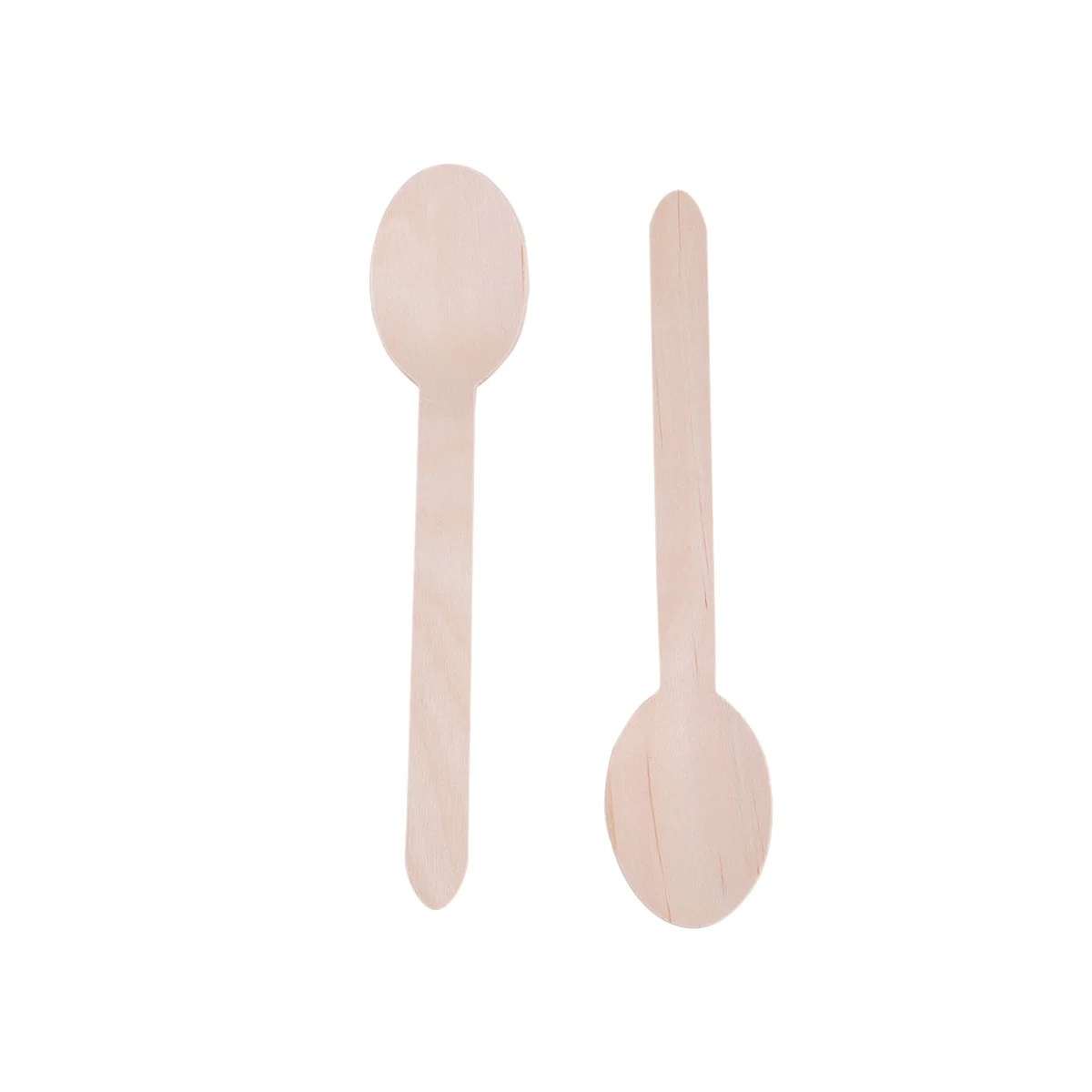 

20Pcs Small Wooden Spoons Long Handle DIY Semi-Finished Wood Spoon for Mixing Craft Painting Art Use Wood Spoon