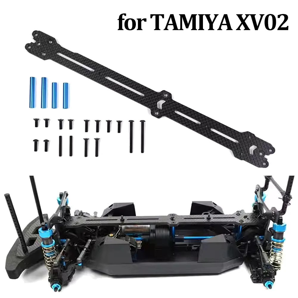 

Replacement Carbon Fiber Plate Second Floor Deck Repair Part for TAMIYA XV02 RC Car Model Accessories