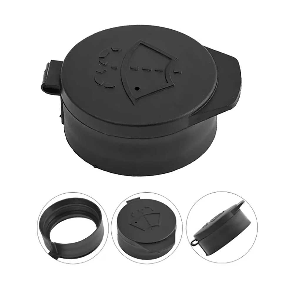 1Pc 1131028-00-A Car Windshield Wiper Washer Fluid Reservoir Tank Cap Lid ABS Plastic for Tesla Model 3/S/X/Y 2017 - 2020 Black
