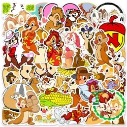 10/30/50PCS Disney Chip and Dale Cartoon Sticker DIY Phone Bicycle Laptop Luggage Skateboard Graffiti Decals Fun for Kid Toy