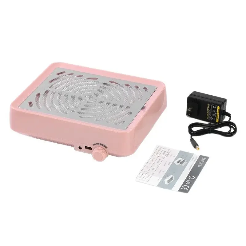 Professional Desktop Nail Dust Collector Drill Machine Strong Suction Low Noise for Acrylic Gel Nail Removal Manicure Home Use