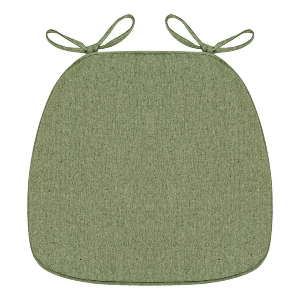 Nordic Thicken Dining Chair Cushion Soft Comfortable Sanding Seat Pad Non Slip Removable Chair Pad Seat Cushion