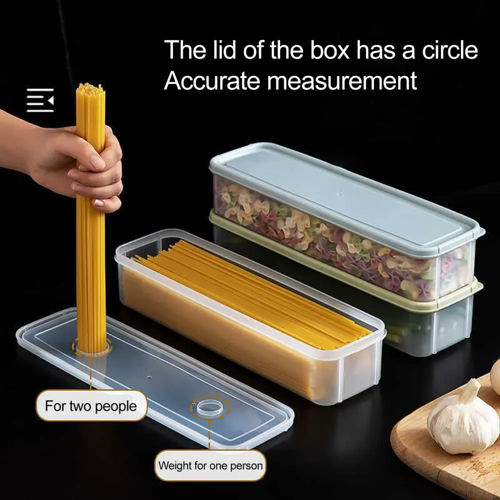 Freezer Storage Box Food Storage Container 1/2/3/4pcs Airtight Food Storage Boxes Stackable Pasta Containers Capacity Fridge