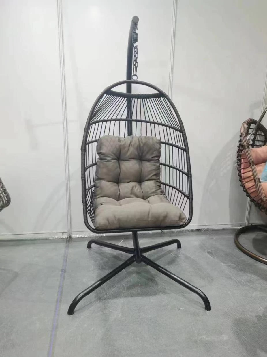 Foldable cotton rope, outdoor hanging basket, swing, space-saving hanging orchid, cradle, hanging chair, indoor balcony, hammock