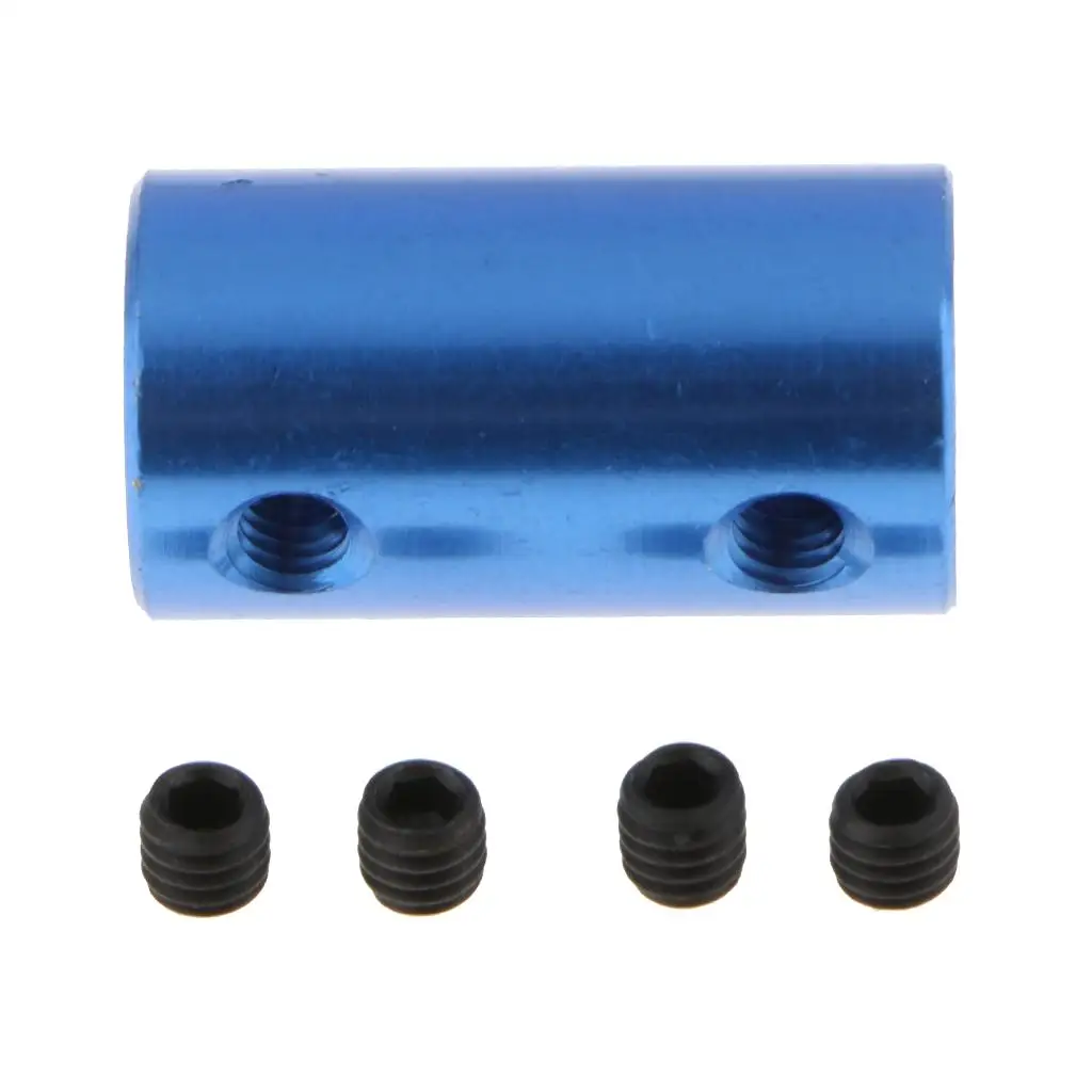 Aluminium Alloy Flexible Motor Coupling 3D Printers Parts with Screws