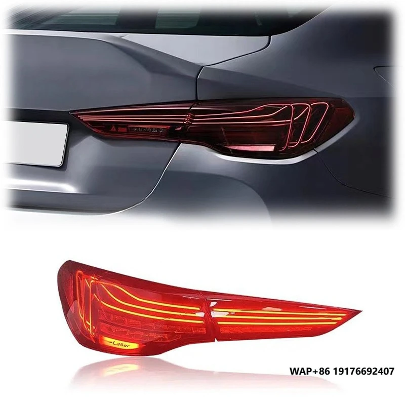 

Gobison High Quality LED Tail Lights Taillamp forBMW 4 Series G22 CSL M4 G82 425i Taillight Tail Lamp 2020-2023