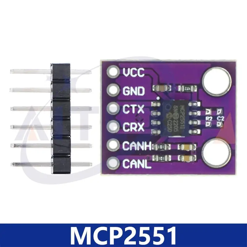 1-5 PCS MCP2551 High-speed CAN Communication Protocol Controller Bus Interface Module For Arduino YANXD
