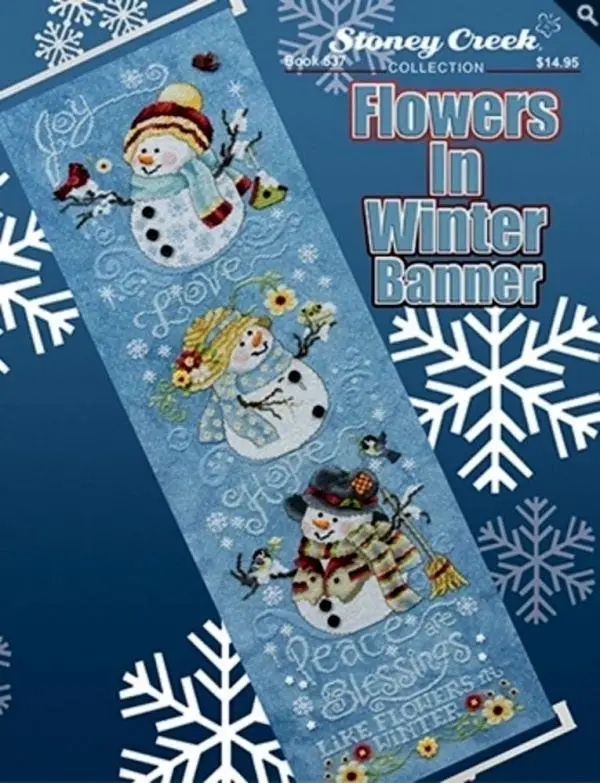 

DIY Needle Work Winter Snowman 37-80 Набор для вышивки крестом Набор для вышивки крестом 28ct 14ct 32ct Metallic aida