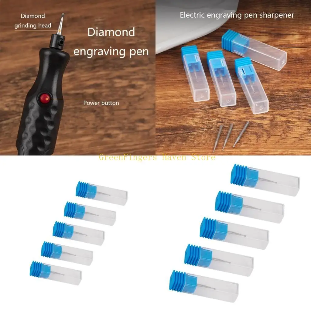 

F68D 5 шт. аксессуары для шлифовальных машинок гравировальная ручка шлифовка для головы для резьбы по полировке