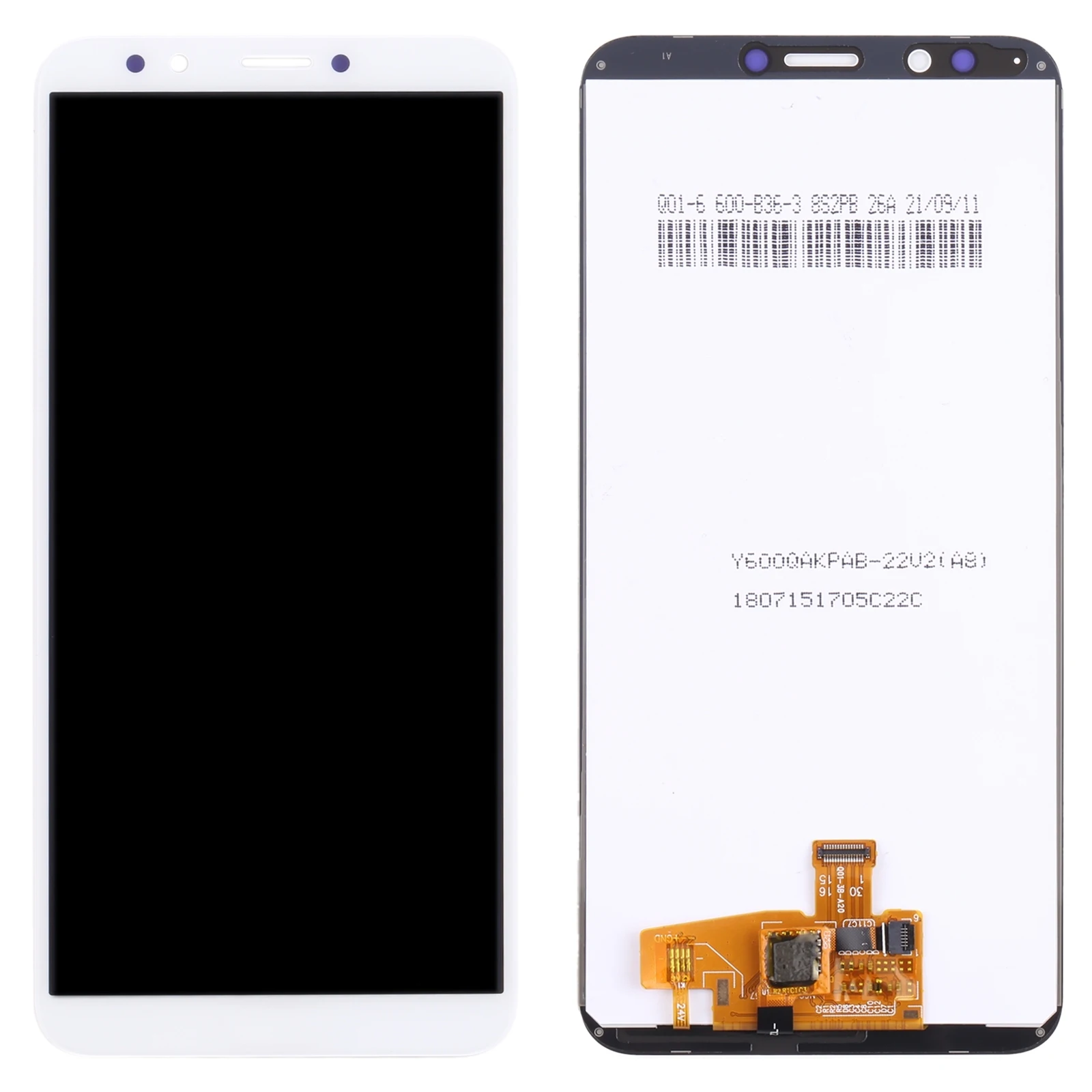 LCD Screen and Digitizer Full Assembly for Huawei Y7 Pro 2018