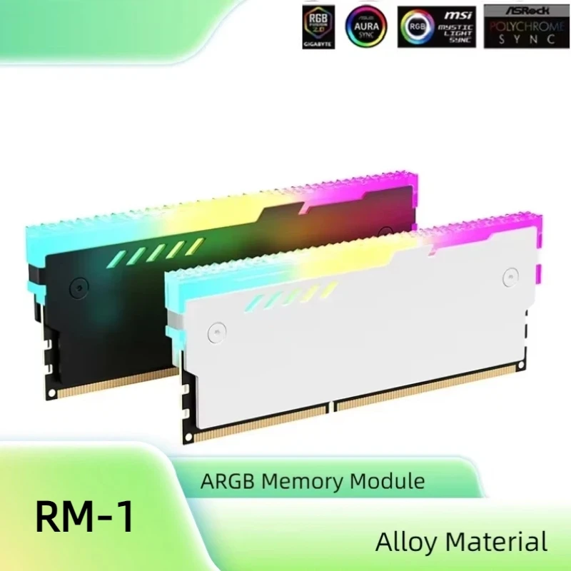 yZ[zPCq[gVN RM-1 RAMpxXg 5V-3PIN ARGB RAMq[gVN Aura SyncΉ fXNgbvRs[^ DDR3 DDR4 DDR5 DDR2p