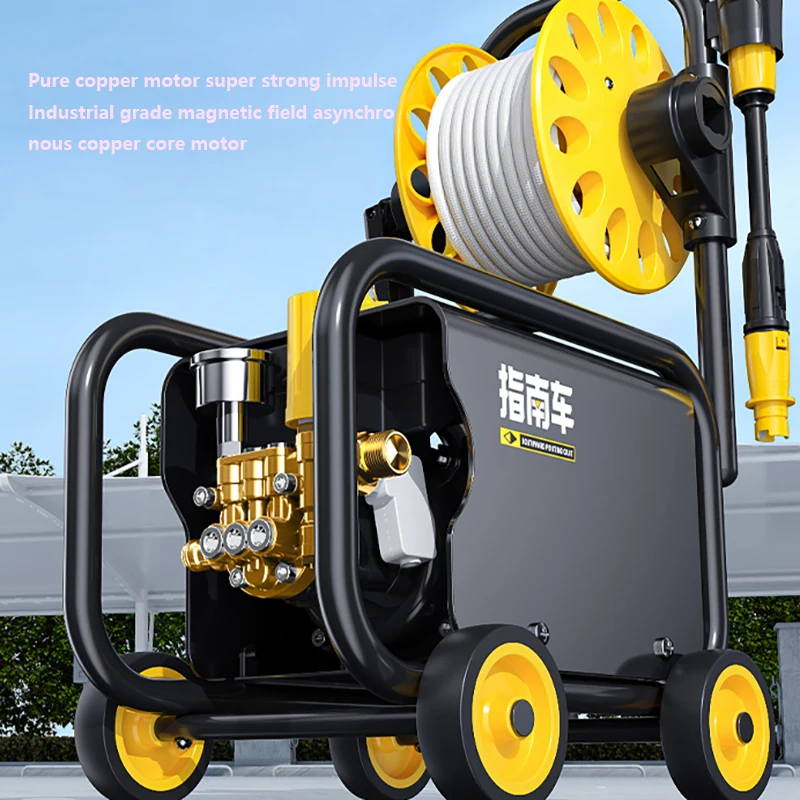 220V Pressure Washer Car Wash Machine Car Wash Water Gun Pump Tornado Cleaner Auto Parts