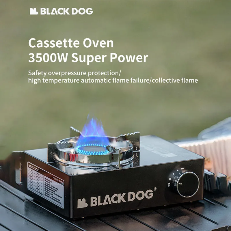 Blackdog New Outdoor Stove Home Windproof Stove Camping Portable Gas Stove Powerful Fire Camping Portable New Experience