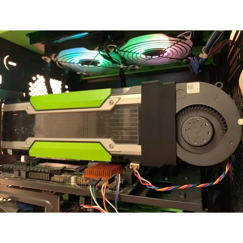 For NVIDIA Tesla Tesla graphics card V100 P100 P40 M40 K80 Delta Turbo cooling fan