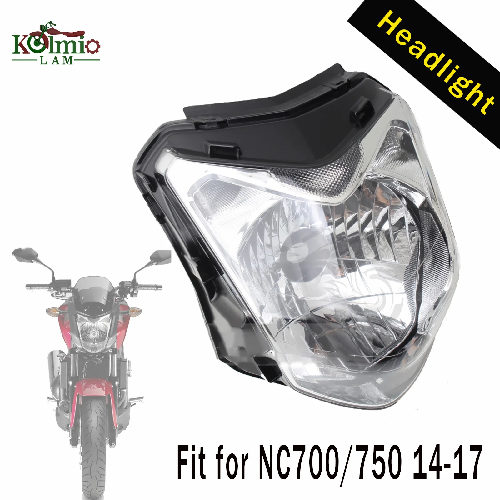 Fit For Honda 2014 - 2017 NC700 NC750 Motorcycle Accessories Headlight Assembly Headlamp Light NC700S NC750S NC700X NC750X 15 16