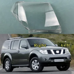 Lens Plexiglass Replace Original Lampshade For Nissan Pathfinder 2005-2010 Headlamp Transparent Cover Lamp Shade Headlight Shell