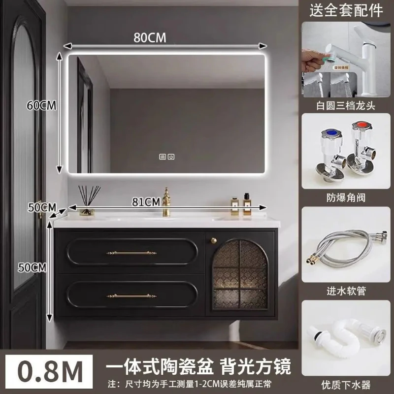 

oak paint bathroom cabinet retro ceramic integrated wash basin toilet washbasin cabinet combination