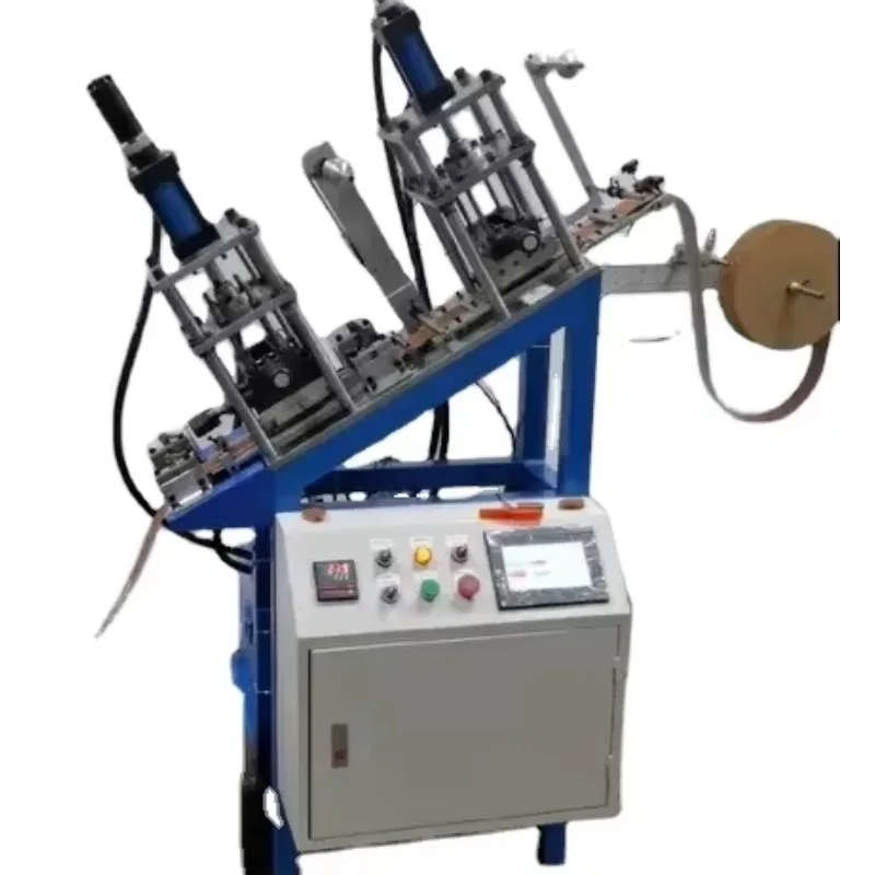 Leather Labeling Machine Automatic Machine for Producing Leather Labels for Jeans