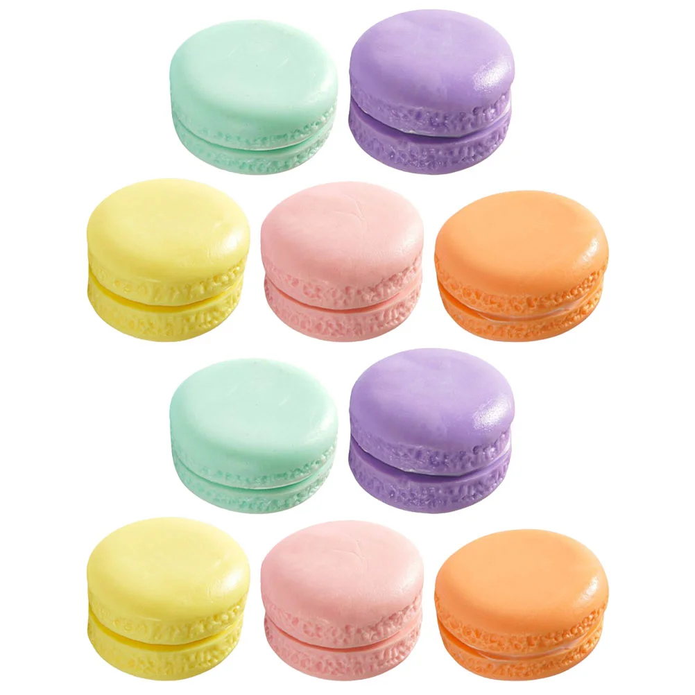 

Faux Macarons Fake Model Cake Ornament Artificial Food Decoration Realistic Dessert Cream