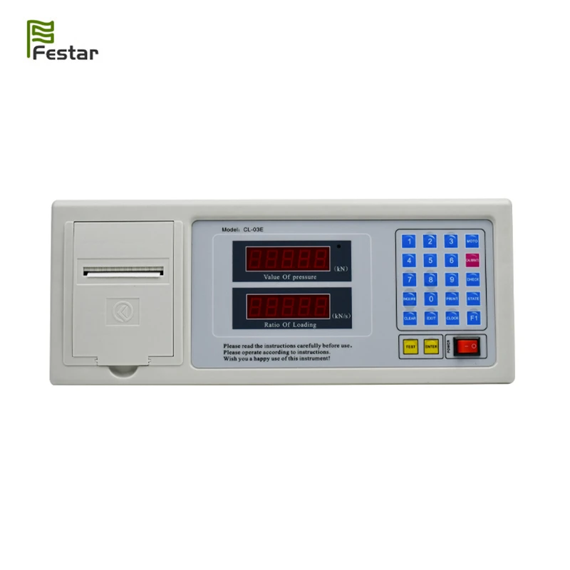 Force Display Controller For Compression Testing Machine