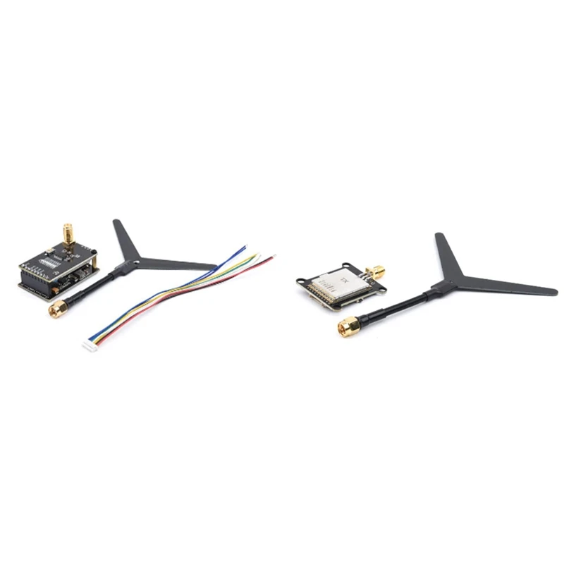 

Transmitter TX & Receiver Replacement RX FPV Combo For RC Models Drone Quad Booster FPV 1.2G 0.1MW/25MW/200MW/800MW For 9CH (C)