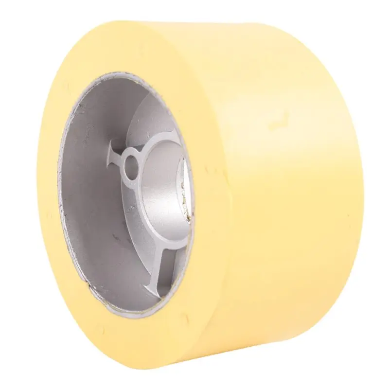 2025 Trend Woodworking Milling Machine Power-Stock Feeder Wheel Rubber Presses Roller Universal Power Feeder Drive Wheel