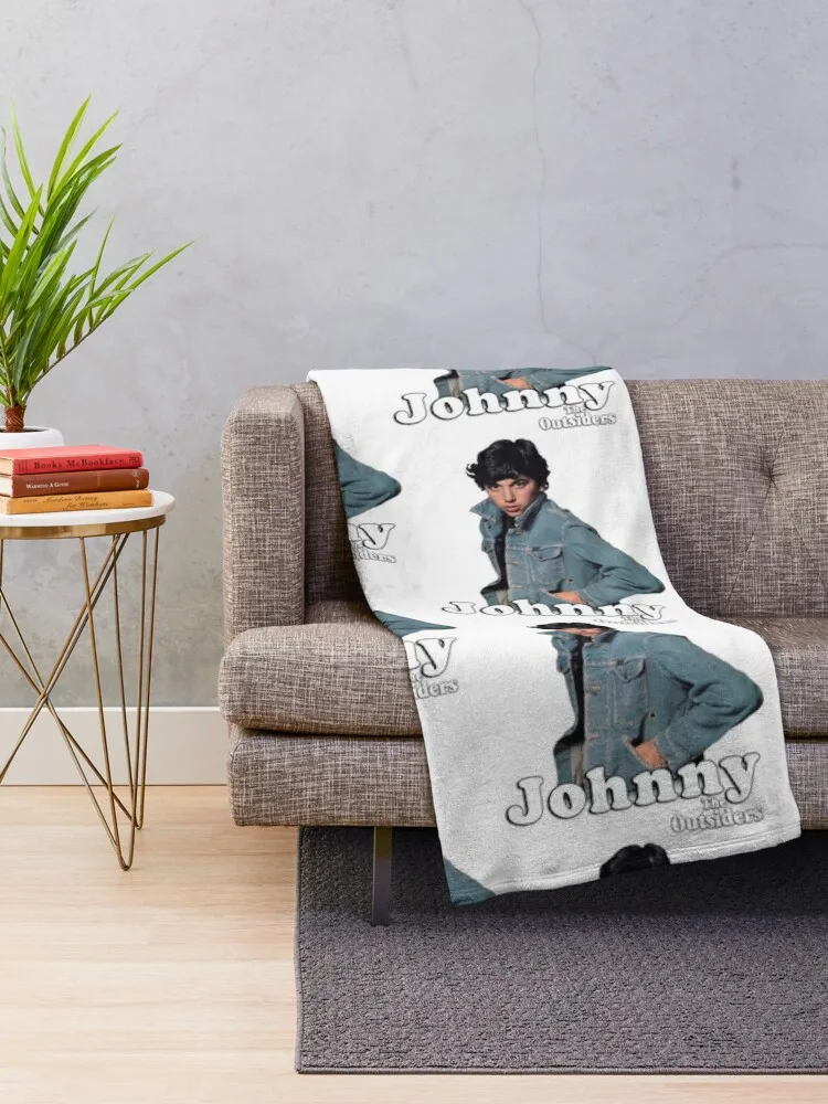 Johnny Cade (The Outsiders) Throw Blanket bed plaid for winter Travel Blankets