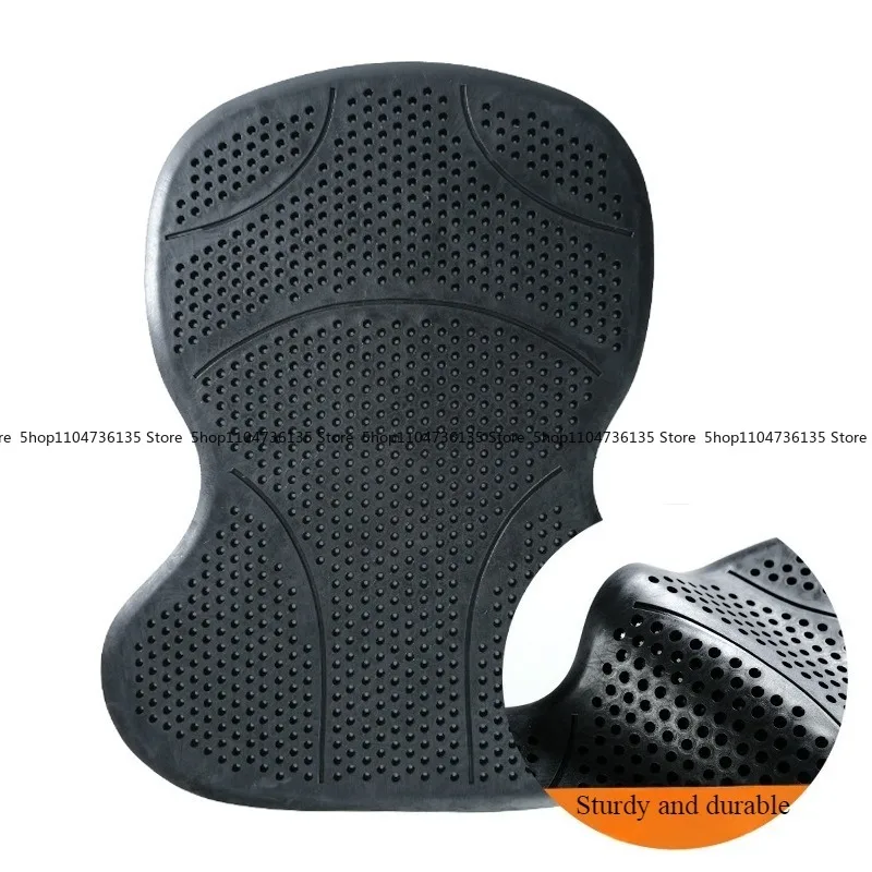 Equestrian Silicone Shock-absorbing Balance Mat Non-slip Buffering Breathable Elastic Saddle Mat Reduce The Burden on The Horse