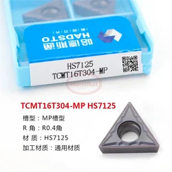TCMT110202 TCMT110204 TCMT110208 TCMT16T304 TCMT16T308-MP HS7125 Carbide Insert TCMT inserts