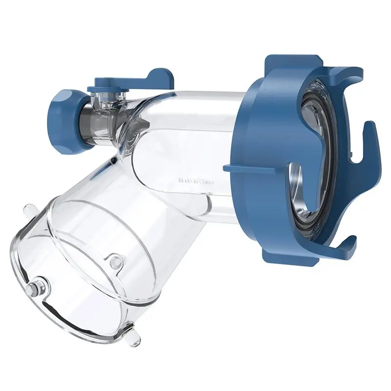 Must Have Sewer Adapter For RV Sanitation, 45 Degree For RV Holding Tank Rinser Transparent Sewer Tank Adapter W/Gasket-A91R