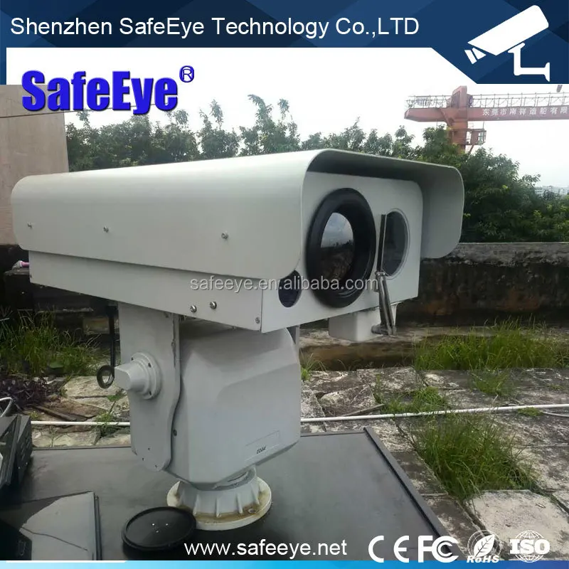 Forest Fire protection 10km Long Range Ptz Zoom  Security Optical Fog Penetration Cameras Support Solar Power Supply