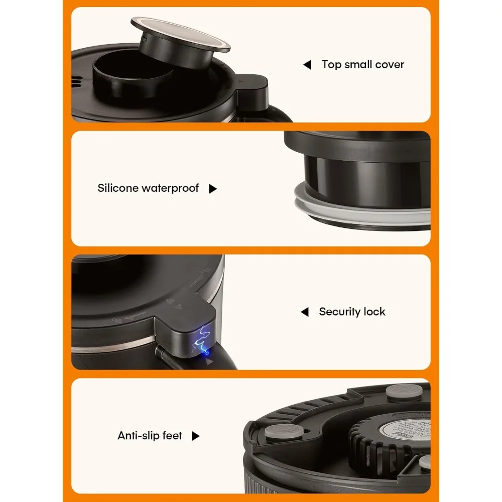 ماكينة صنع حليب الجوز بقدرة 35 أونصة، ماكينة صنع حليب الصويا الأوتوماتيكية بقدرة 800 وات للحليب النباتي والجوز واللوز والشوفان والصويا والعصير وأغذية الأطفال والشاك