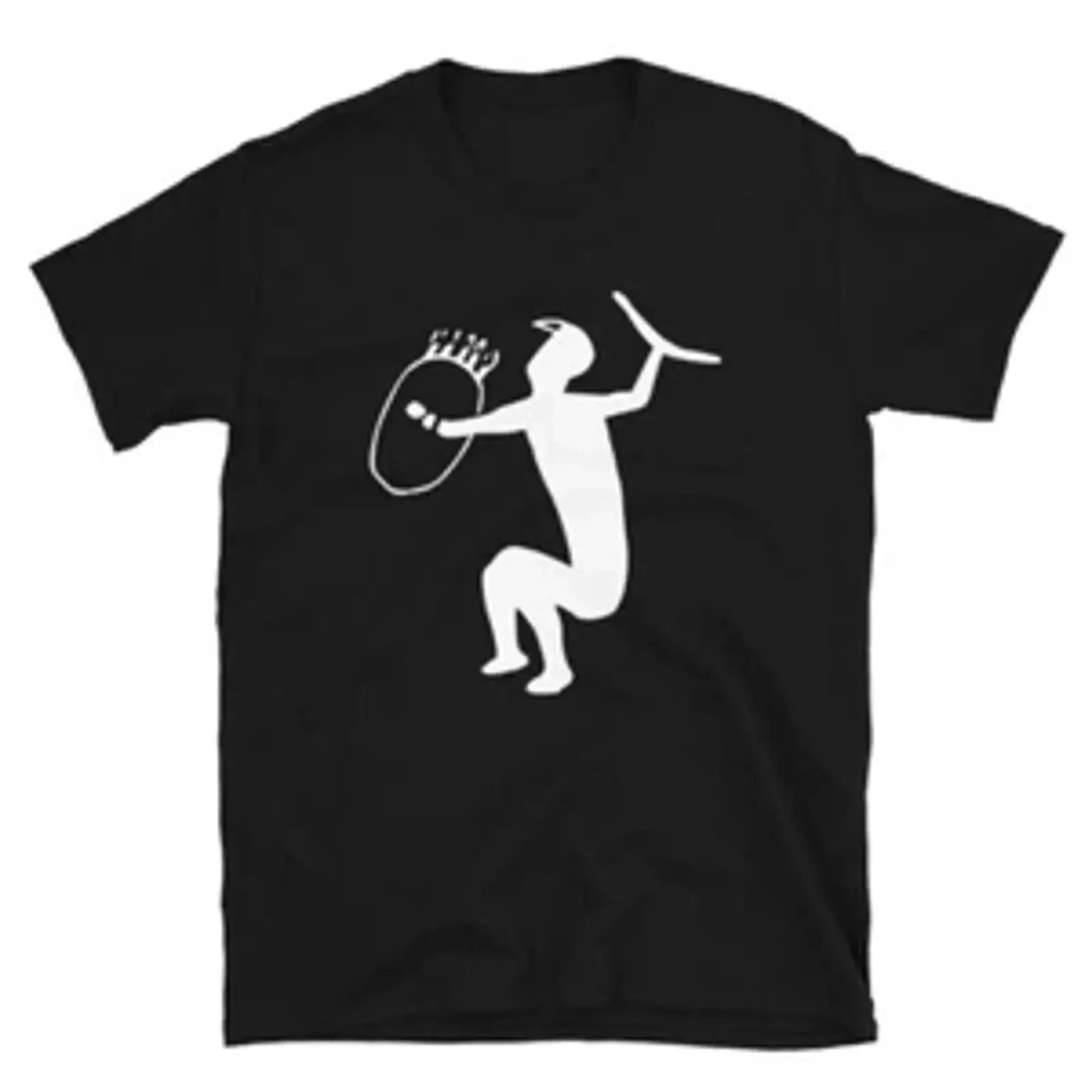 Cave Painting T Shirt vintage Washed designer clothes Breathable Versatile streetwear Comfortable graphic Top For Everyday Wear