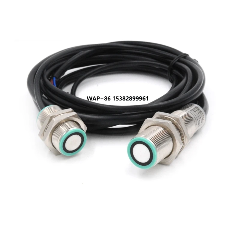 Cable Connection 3-wire NPN double-sheet sensor ultrasonic proximity sensor