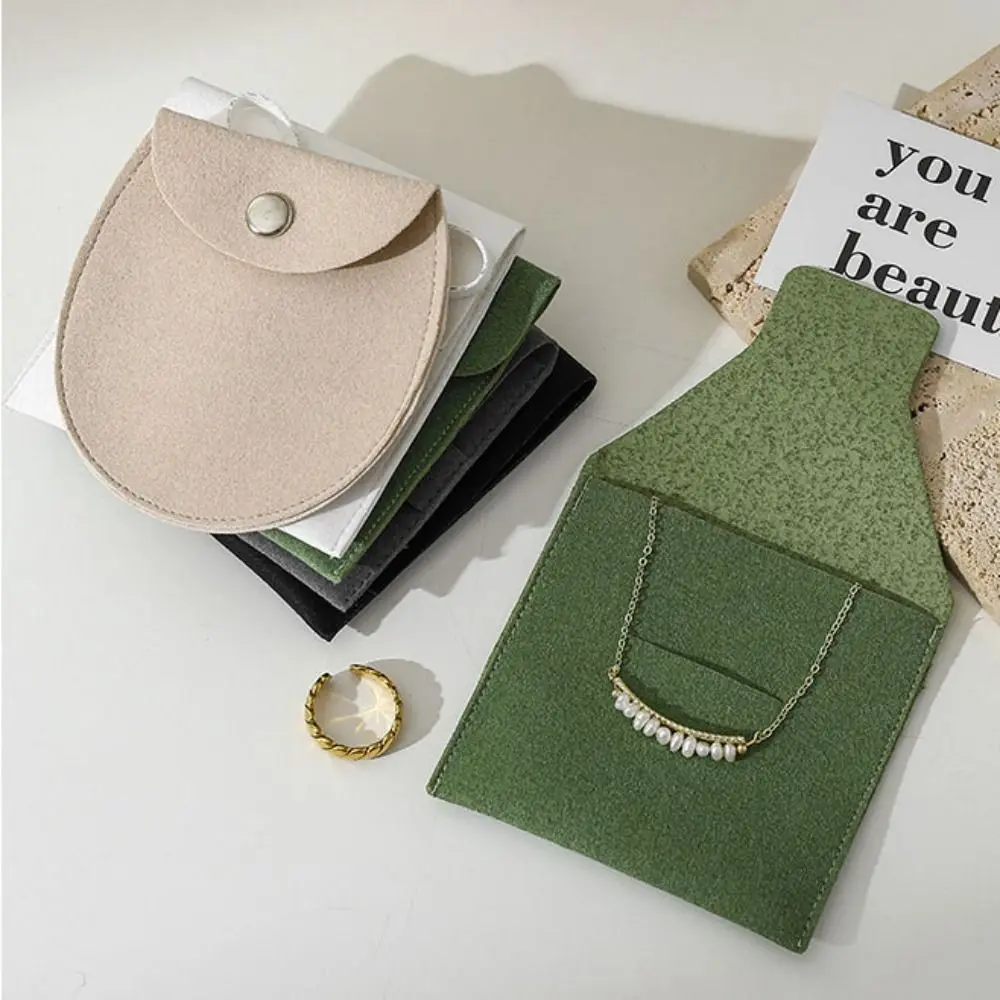 

5Pcs Velvet Jewelry Packing Bag Rings Earrings Large Capacity Jewelry Display Box Bracelet Necklace Organizer Jewelry Holder