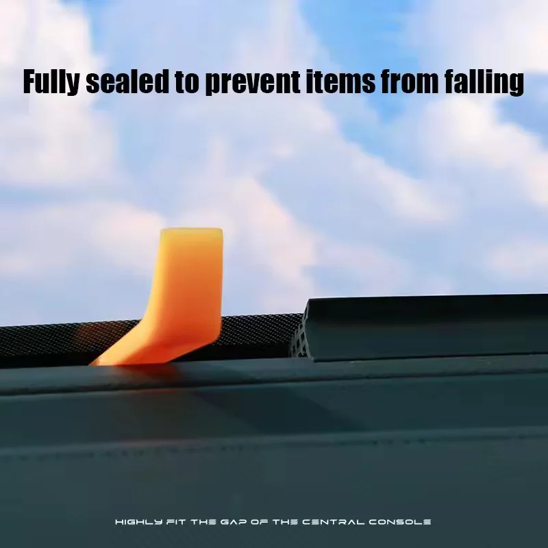 1.6M Car Dashboard Sealing Strip Noise Sound Insulation Rubber Strips Front Windshield Gap Strip Universal Seal Accessories