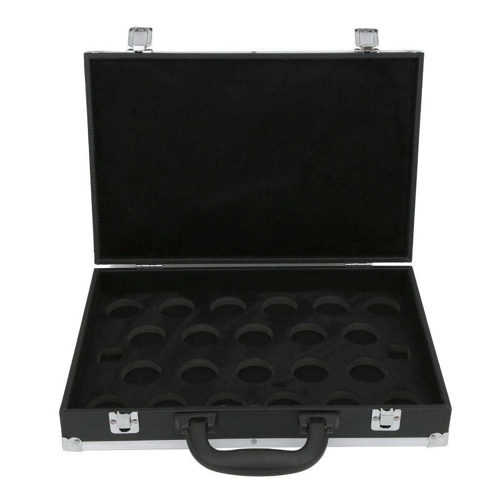 

Billiard Balls Carrying Case Billiard Balls Storage Box Billiards Snooker Pool Carrying Case with Handle Accessory Billiard Box