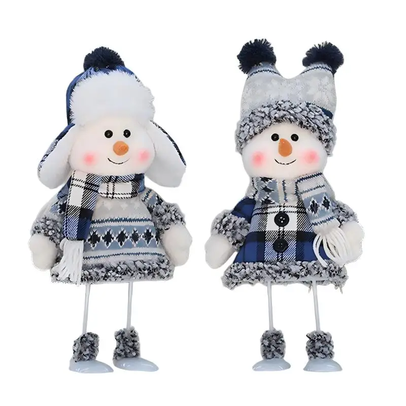 

Лидер продаж Kawaii Snowmant Рождественский орнамент новогоднее украшение милые Yeti быстрая доставка вещи для праздника дома DIY украшения