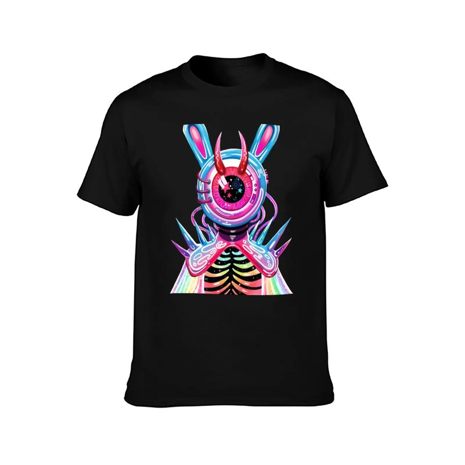 Visitor T-Shirt, Summer Casual Cotton Tee, Oversized Streetwear Tops, Vintage Graphic Print, Loose Fit Short Sleeve, 100% Cotton