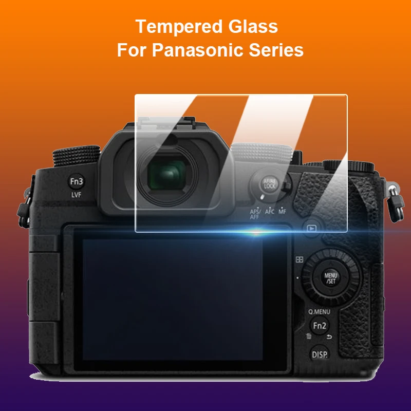 For Panasonic GX800 G95 G90 G95D GX8 Tempered Glass 9H 2.5D Camera LCD Screen Protector Film