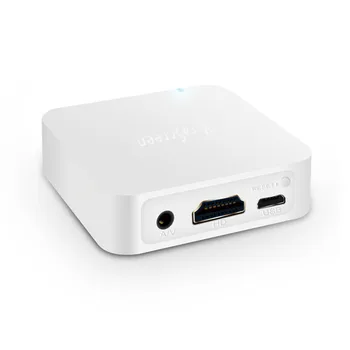 X7 araba oto medya DLNA Miracast Airplay ekran yansıtma Dongle TV çubuk mini PC kablosuz HD AV çıkışı Video flama ekran