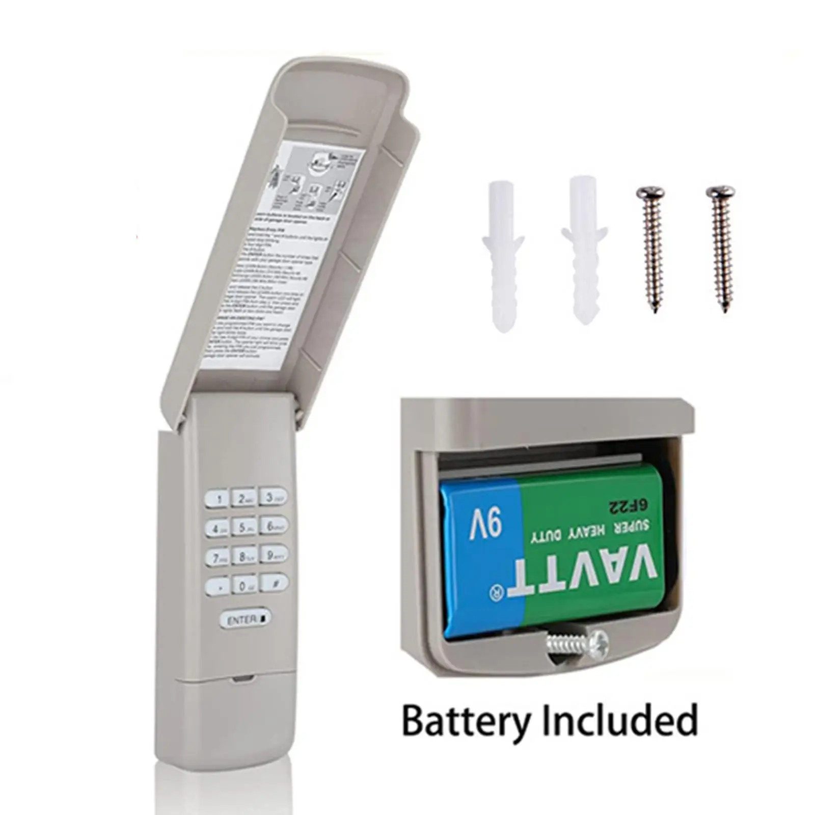 

Garage Door Opener Wireless Keyless Remote Control for 977LM 877Max