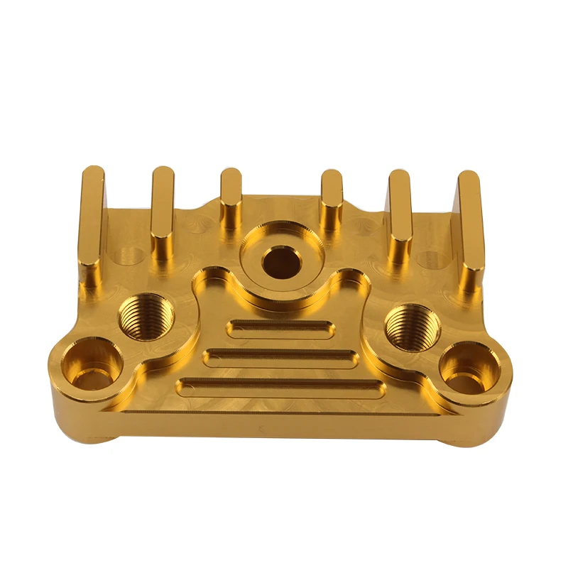 Oil Cooler Cooling Adapter Motorcycle CNC Plate Cylinder Cover for Dirt Bike Bicycle 125cc Horizontal Engine Accessories